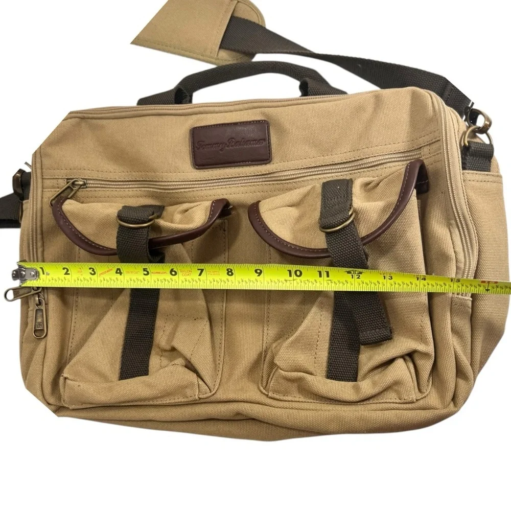 Tommy Bahama Canvas Messenger Bag